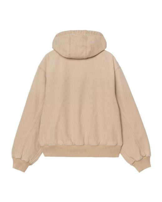 Carhartt Natural Og Active Zip Hooded Jacket