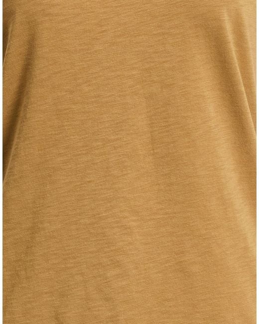 Rag & Bone Natural Solid Color T-Shirt