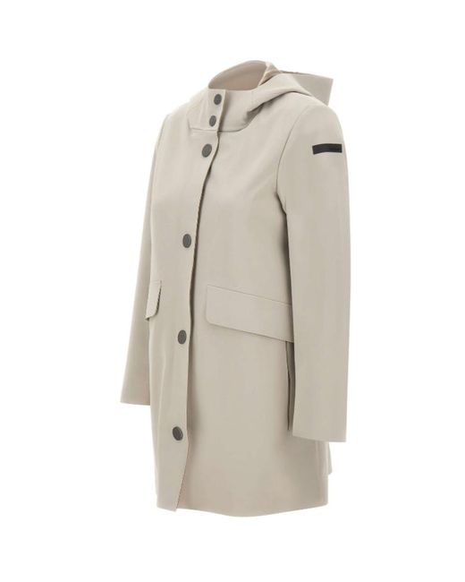Rrd Natural Long-Sleeved Trench Coat