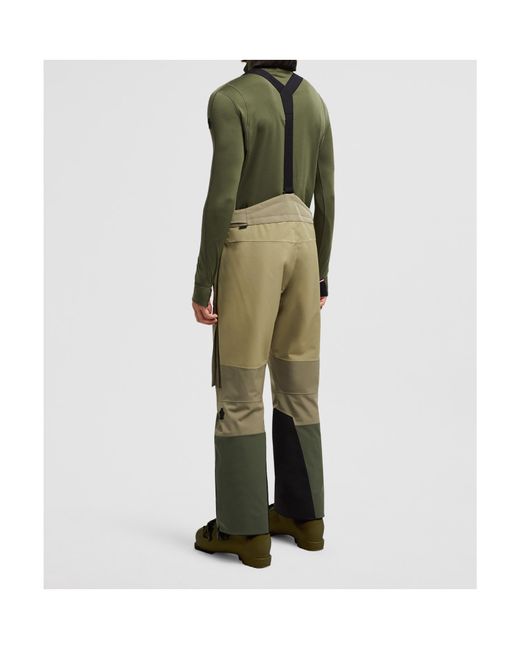 Moncler Green Grenoble Water Repellent Ski Pants for men