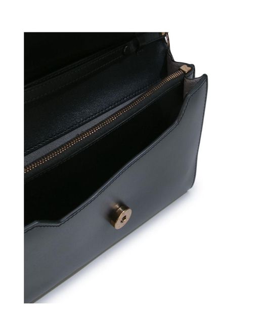 Boyy Black Metal Clasp Shoulder Bag