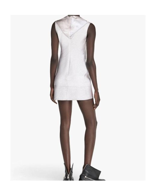 J.W. Anderson White Jw Anderson Mini Shift Dress