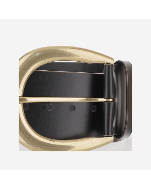 Chloé White Chloé C Buckle Belt