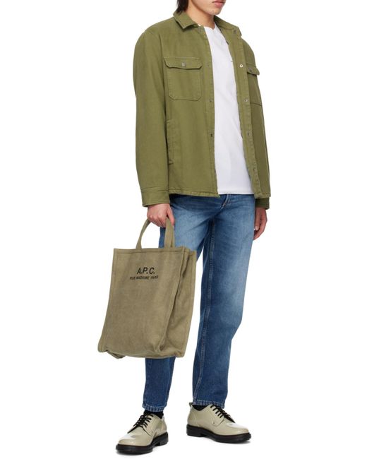 A.P.C. Blue Martin Straight Leg Jeans for men