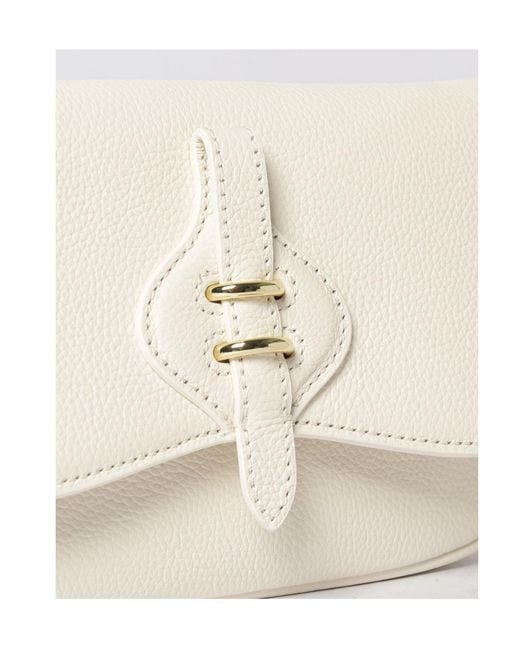 Coccinelle Natural Flap Shoulder Bag