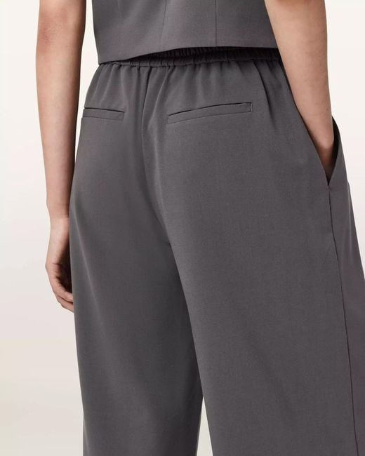 AllSaints Gray Aleida Casual Pants