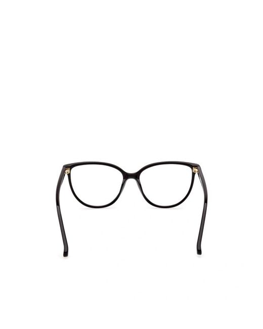 Max Mara White Cat-Eye Glasses