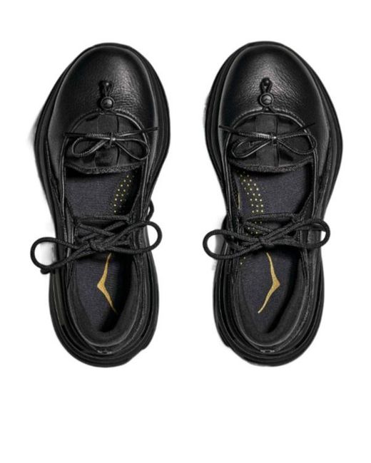 Hoka One One Black Bondi Mary Jane Shoes for men