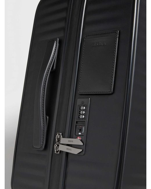 Zegna Black Leggerissimo Trolley Suitcase for men