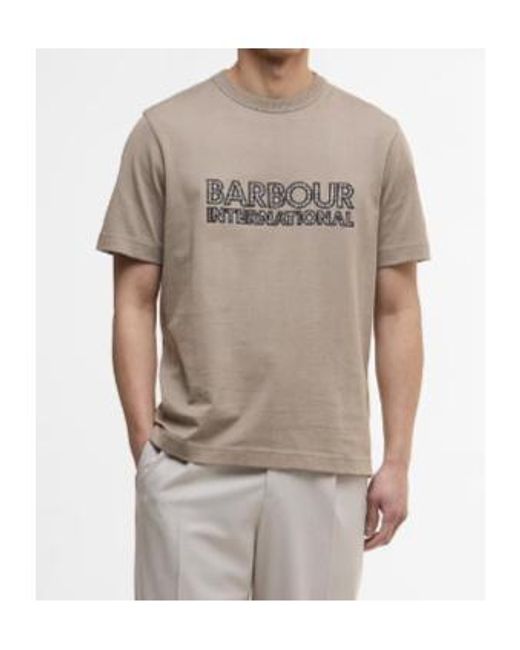 Barbour Gray Bertie T-Shirt for men