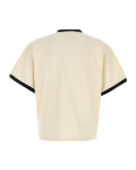 Versace Natural Medusa Coin Print T-Shirt for men