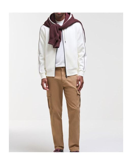 Colmar White Heritage Hoodie for men