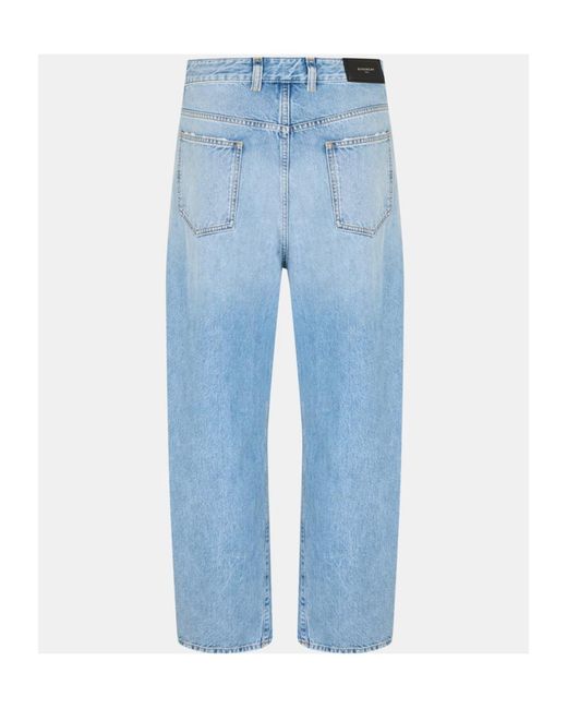Givenchy Blue Seamed Straight-Leg Jeans for men