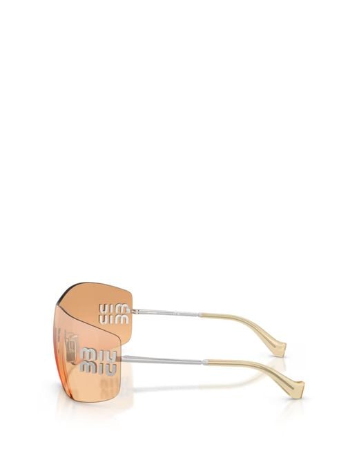 Miu Miu Pink Eyewear Aube Sunglasses