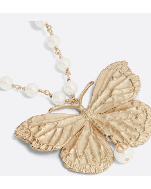Dior White Métamorphose Long Necklace