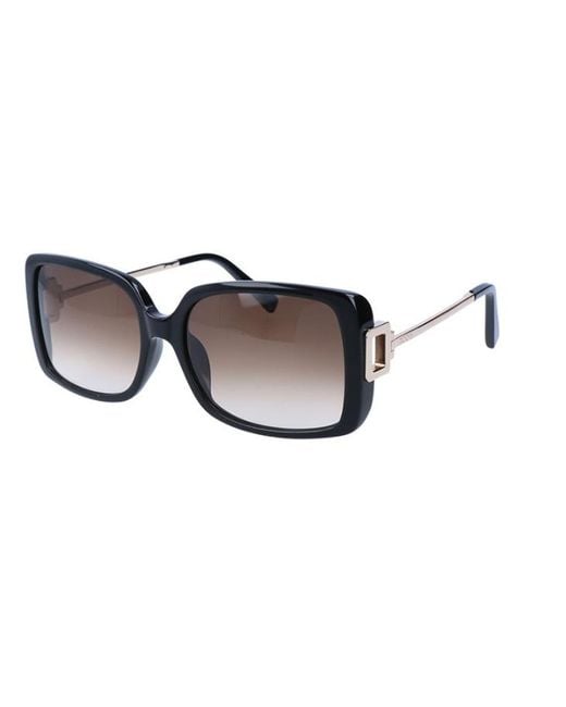 Tod's White Square Sunglasses