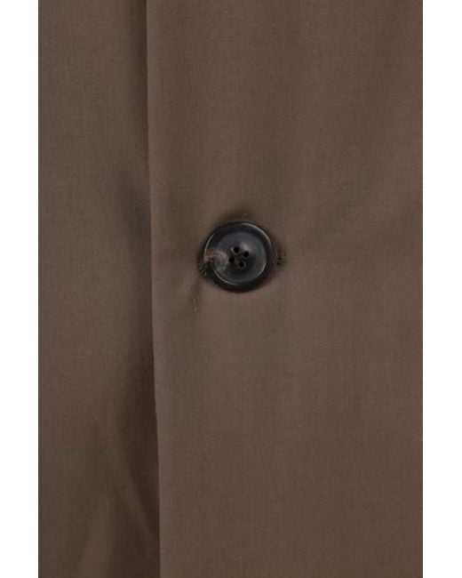 Maison Margiela Brown Classic Trench Coat for men