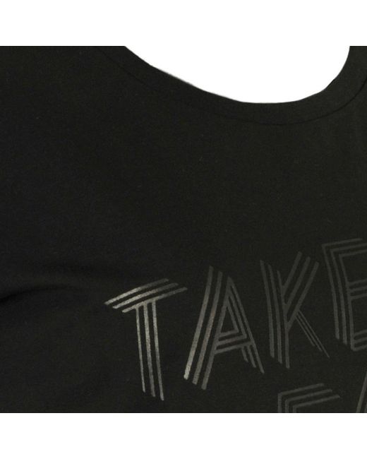 Armani Jeans Black Letter Logo T-Shirt