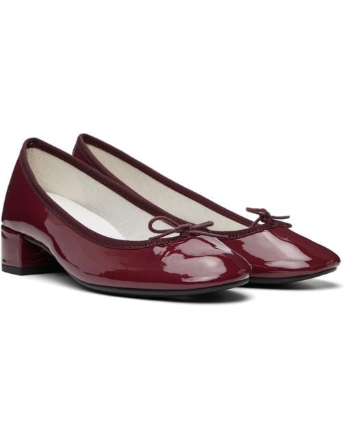 Repetto Red Bow-Detail Pumps