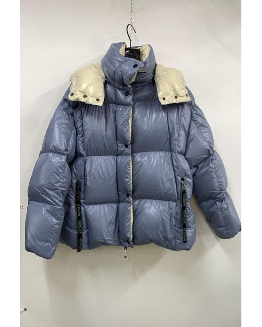 Moncler Gray Parana Hooded Down Jacket