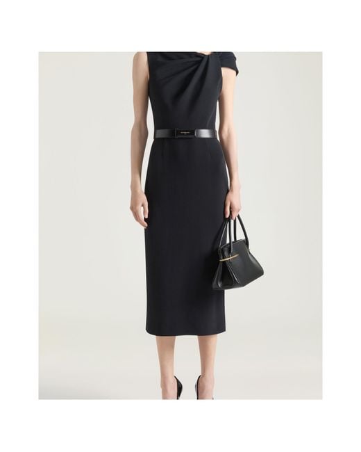 Givenchy White Logo Patch Belt