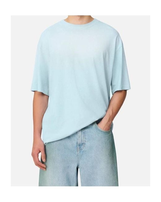 Axel Arigato Blue Bubble Reverse T-Shirt for men