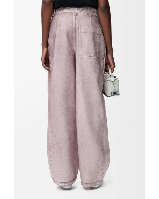 Loewe Purple Medium-Weight Denim Jeans