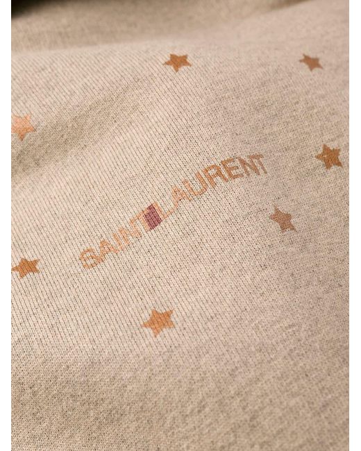 Saint Laurent Natural Hooded Sweater for men