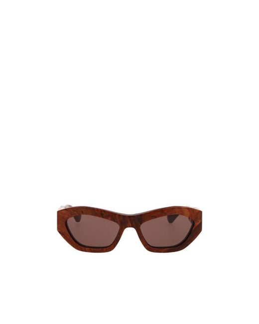 Bottega Veneta Multicolor Eyewear Geometric Frame Sunglasses