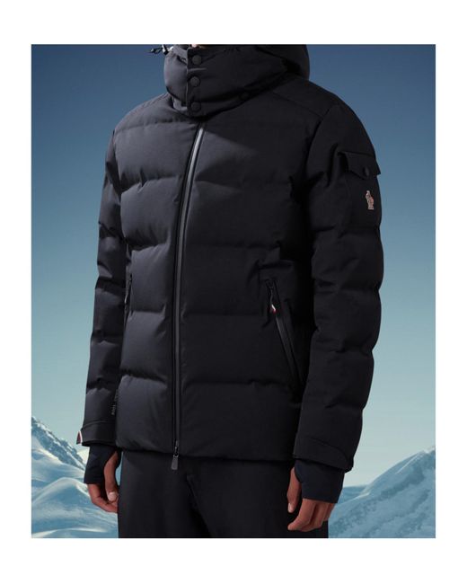 Moncler Black Montgetech Down Jacket for men