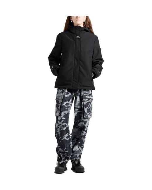 Balenciaga Black Minimalist Hooded Jacket