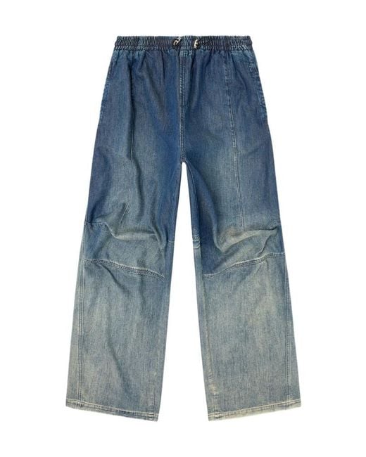 DIESEL Blue D-Pari-S Relaxed Jeans for men