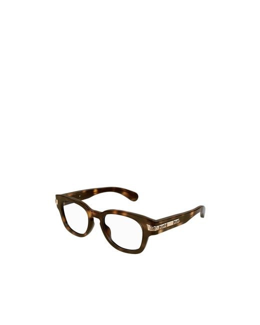 Gucci Multicolor Eyewear Round Frame Glasses for men