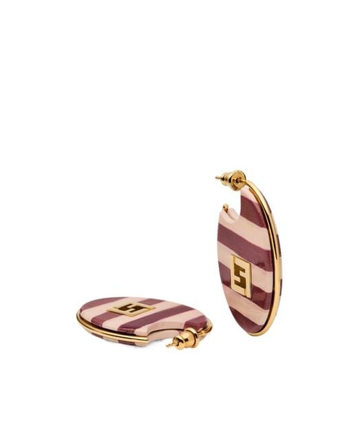 Fendi Pink Forever Earrings