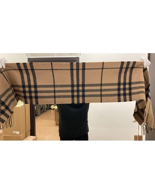 Burberry Multicolor Fringed Scarf