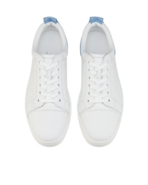 Christian Louboutin White Fun Louis Junior Sneakers for men