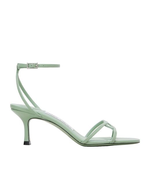 Jimmy Choo Metallic 1998 Leo 65 High-Heeled Sandals