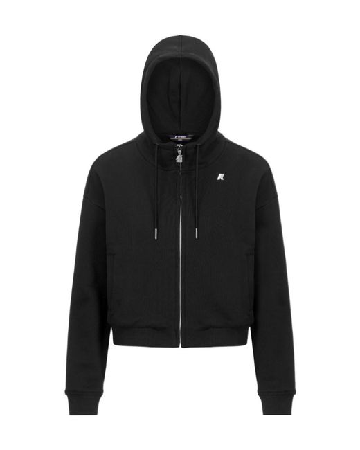 K-Way Black Arwen French Terry