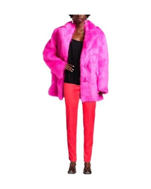 Max Mara Red Twill Stretch Pants