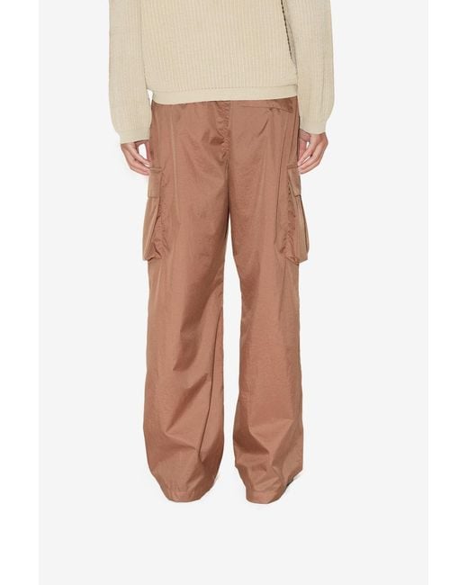Our Legacy Brown Mount Ripstop Cargo Trousers for men