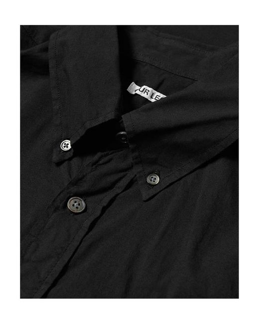 Our Legacy Black Borrowed Bd Button-Down Shirt for men