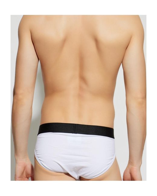 DSquared² White Logo Underwear for men