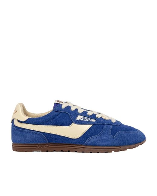 Autry Blue Windspin Low Shoes for men