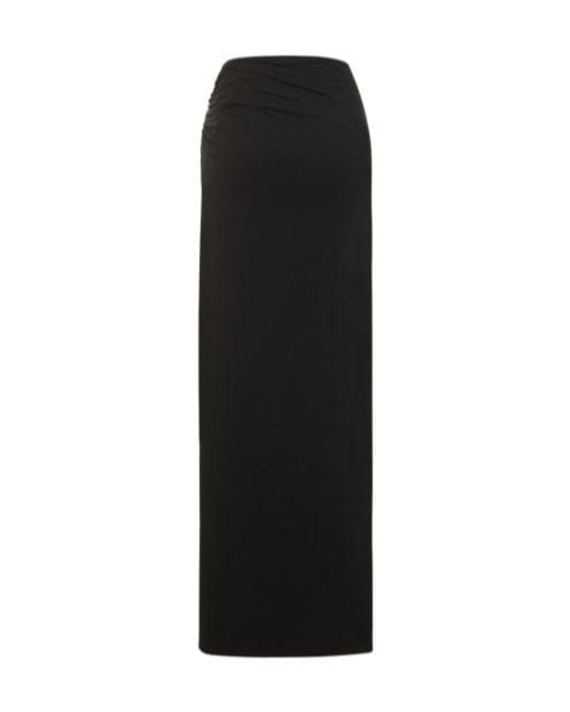 Magda Butrym Black Knitted Skirt
