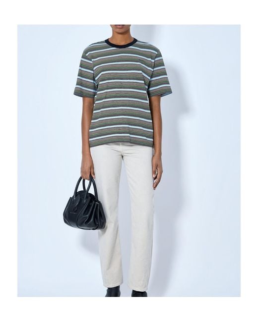 Marni Blue Short-Sleeved T-Shirt