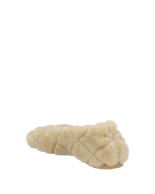Burberry Natural Minimalist Ballet Flats
