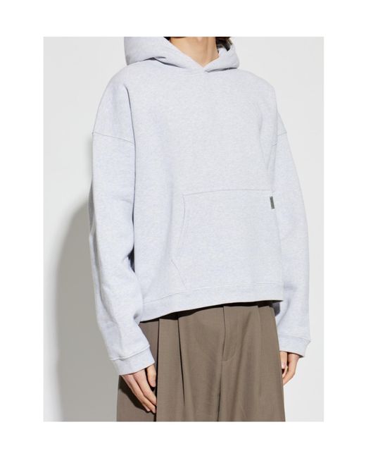 Represent White Front-Pocket Hoodie for men