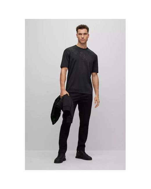 Boss Black Logo Casual Pants for men