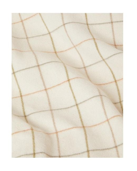 Loro Piana White Belt Plaid for men