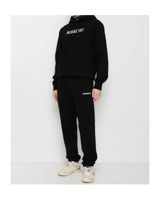 Burberry Black Sweatpants for men